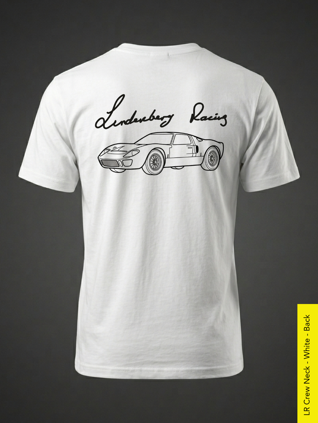 LR Crew Neck White (GT40 Edition)