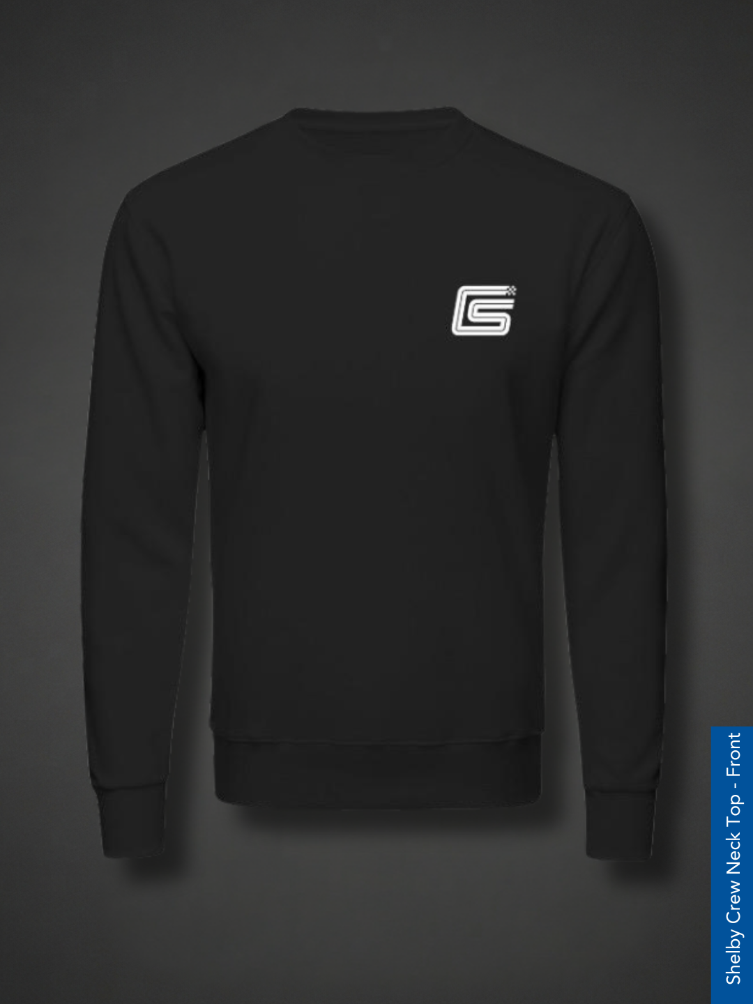 Long Sleeve Crew Neck Top Black (CS Edition)