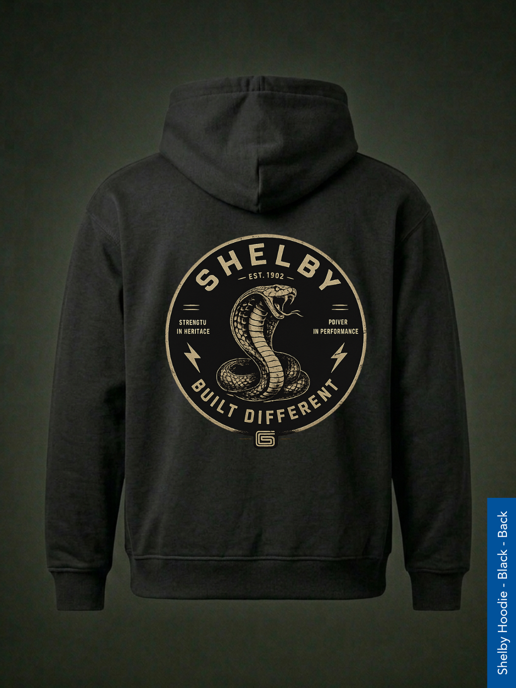 Shelby Built Different Hoodie